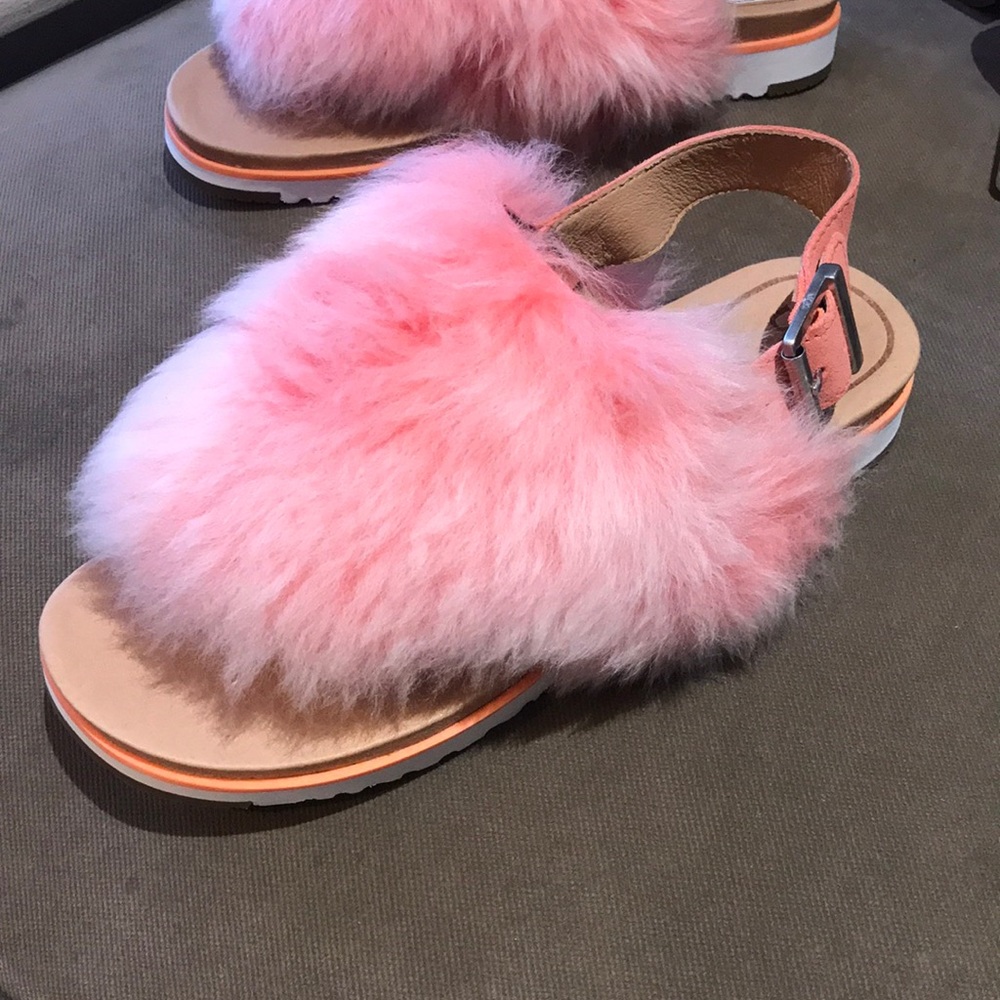 Ugg holly fur sandals Authentic - Picture 2 of 7